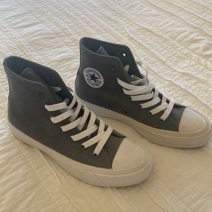 Gray High Chuck Taylors